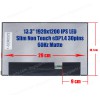 Laptop Screen monitor for Lenovo ThinkPad X13 Gen 4 21EX 21EY 5D10V82414 5D10V82415 5D10V82416 B133UAN02.1 13.3'' 1920x1200 WUXGA IPS LED Slim Non Touch 72% NTSC eDP1.4 30pins 60Hz Matte ( SKU.1-SCR0572 ) Laptop Screen monitor for Lenovo ThinkPad X13 Gen 4 21EX 21EY 5D10V82414 5D10V82415 5D10V82416 B133UAN02.1 13.3'' 1920x1200 WUXGA IPS LED Slim Non Touch 72% NTSC eDP1.4 30pins 60Hz Matte ( SKU.1-SCR0572 )