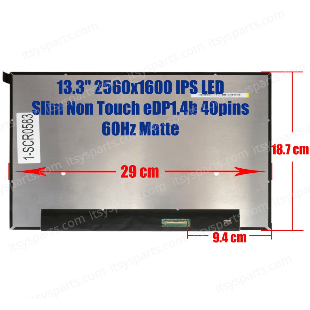 Laptop Screen monitor for Lenovo Yoga Slim 7 Carbon 13IAP7 13IRP8 5D11G76214 5D11G76218 NE133QDM-N62 13.3'' 2560x1600 WQXGA IPS LED Slim Non Touch 72% NTSC eDP1.4b 40pins 60Hz Matte ( SKU.1-SCR0583 ) Laptop Screen monitor for Lenovo Yoga Slim 7 Carbon 13IAP7 13IRP8 5D11G76214 5D11G76218 NE133QDM-N62 13.3'' 2560x1600 WQXGA IPS LED Slim Non Touch 72% NTSC eDP1.4b 40pins 60Hz Matte ( SKU.1-SCR0583 )