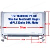 Laptop Screen monitor for Lenovo IdeaPad 3-17IML05 81WC NT173WDM-N15 5D10S39640 17.3'' 1600x900 HD+ IPS LED Slim Non Touch with Hinges 60% NTSC eDP1.2 30pins 60Hz Matte ( SKU.1-SCR0593 ) Laptop Screen monitor for Lenovo IdeaPad 3-17IML05 81WC NT173WDM-N15 5D10S39640 17.3'' 1600x900 HD+ IPS LED Slim Non Touch with Hinges 60% NTSC eDP1.2 30pins 60Hz Matte ( SKU.1-SCR0593 )