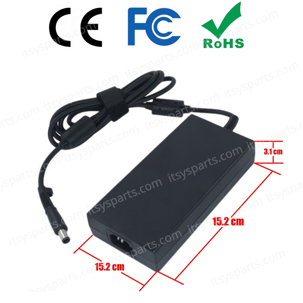 AC Adapter Laptop Notebook Charger for HP Elitebook 8530p 8570w 8740w L56543-004 L56595-001 TPC-AA62 TPC-AA501 19.5V 9.23A 180W 7.4mm*5.0mm Notebook Charger ( SKU.60320 ) AC Adapter Laptop Notebook Charger for HP Elitebook 8530p 8570w 8740w L56543-004 L56595-001 TPC-AA62 TPC-AA501 19.5V 9.23A 180W 7.4mm*5.0mm Notebook Charger ( SKU.60320 )