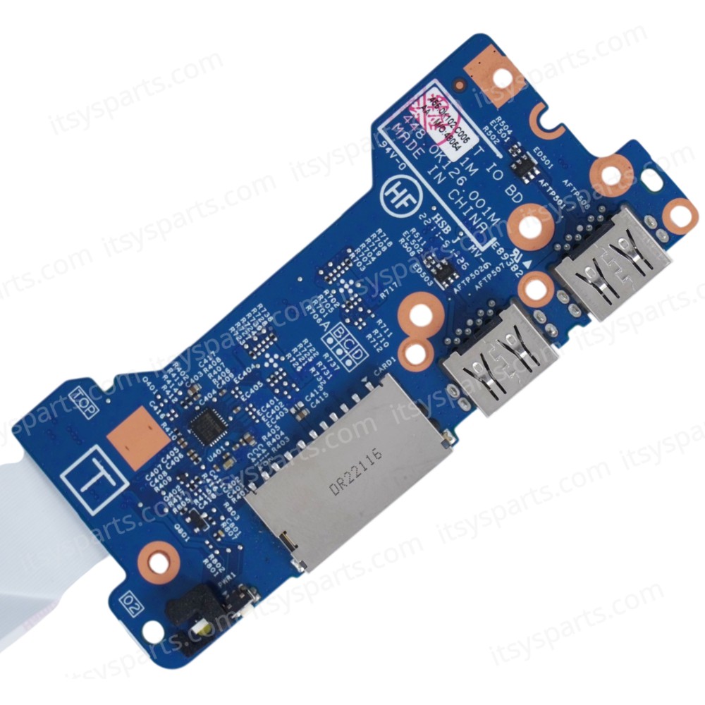 USB Card Reader Board for Laptop Lenovo Ideapad Flex 5 14ALC05 82HU 5C50S25172 46M.0MDBD.0001 455.0MD02.0001 with cable ( SKU.1-BRD237 )