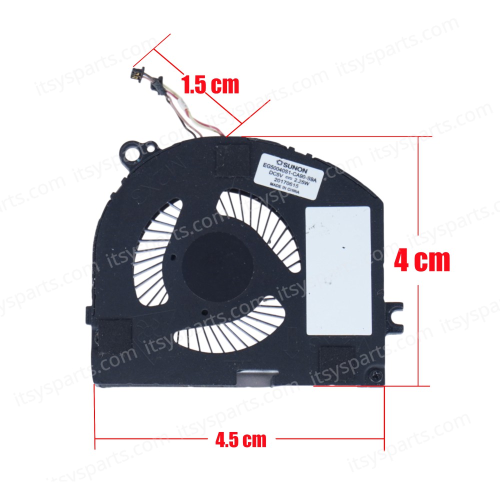 Laptop CPU Cooling Fan for HP Spectre 13-AF 13-af001nv 13-af000nv 13-af012dx 13-af051nr 13-af501tu TPN-C132 941827-001 941828-001 EG50040S1-CA50-S9A EG50040S1-CA90-S9A Right Fan 2+2pin ( SKU.81464 ) Laptop CPU Cooling Fan for HP Spectre 13-AF 13-af001nv 13-af000nv 13-af012dx 13-af051nr 13-af501tu TPN-C132 941827-001 941828-001 EG50040S1-CA50-S9A EG50040S1-CA90-S9A Right Fan 2+2pin ( SKU.81464 )