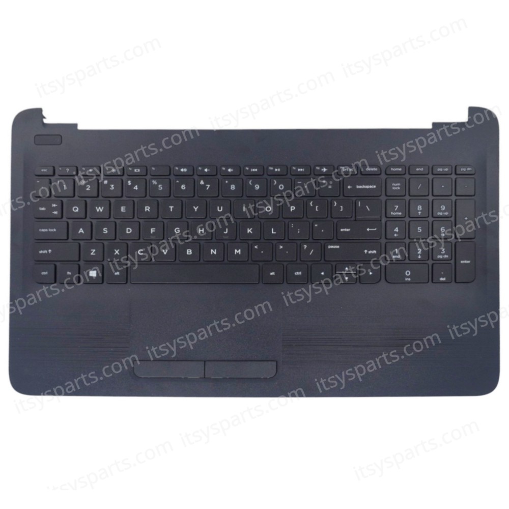 Laptop Keyboard Palmrest for HP 15-AY 15-BA 250 G5 255 G5 1AS22PA W4M43EA X6Y16LA 1LZ77EA 855027-031 US Black ( SKU.40293USPALM )