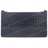 Laptop Keyboard Palmrest for HP 15-AY 15-BA 250 G5 255 G5 1AS22PA W4M43EA X6Y16LA 1LZ77EA 855027-031 US Black ( SKU.40293USPALM )