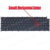 Laptop Keyboard for LG Gram 17Z90N 17Z90N-V 17Z90N-N 17U70P 17U70P-P 17UD70P SN3890BL US No Frame Backlight Black ( SKU.41220USBL )