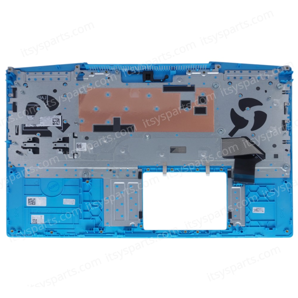 Laptop Keyboard Palmrest for Dell G Series G3 15 3590 WXK1J 0WXK1J D6D4C 460.0H703.0022 460.0H703.0002 Black ( SKU.41221USPALM )