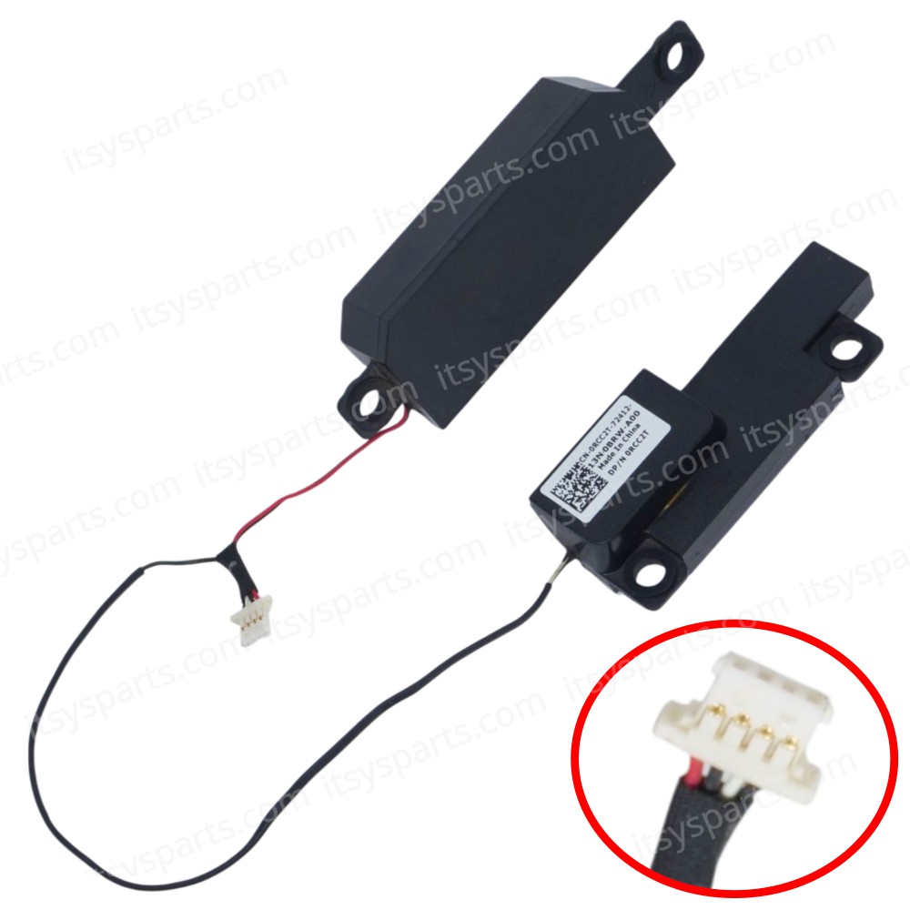 Speaker Set for Laptop Dell Inspiron 14R N4010 RCC2T 0RCC2T 13N-0BRW-A00 CN-0RCC2T-72412 Speakers Left+Right ( SKU.1-SPKR214 )