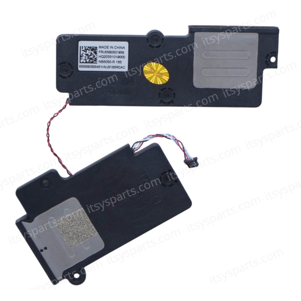 Right Speaker Set for Laptop Lenovo IdeaPad Duet 5 Chromebook 13Q7C6 82QS 82QS0000US 82QS0008AU 82QS000AAU 82QS001NCF 82QS0027GE 5SB0S31959 ( SKU.1-SPKR222 )