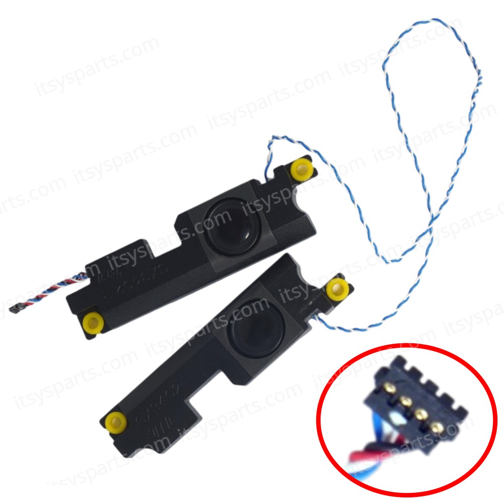 Speaker Set for Laptop Asus Chromebook Plus CX34 CX3402 CX3402CBA CX3402CVA-I5128 CX3402CBA-PQ0557 CX3402CBA-PQ0597 04072-05250000 Speakers Left+Right ( SKU.1-SPKR239 )