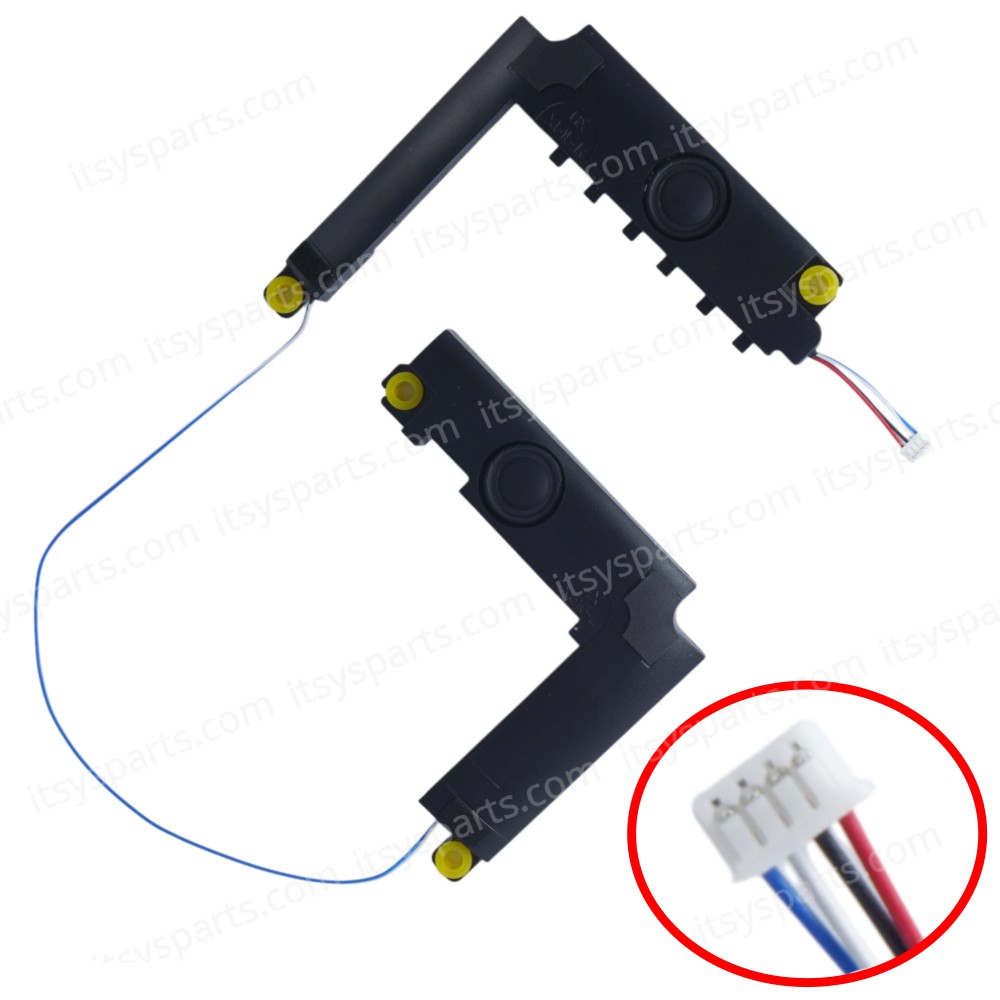 Speaker Set for Laptop Asus VivoBook 15 X509 X509UA X509FA X509FB X509MA F509FJ D509DA D509BA R521UA P1510CJA P1510CDA P1501DA M509DA 04072-03280000 04072-03280100 Speakers Left+Right ( SKU.1-SPKR244 )