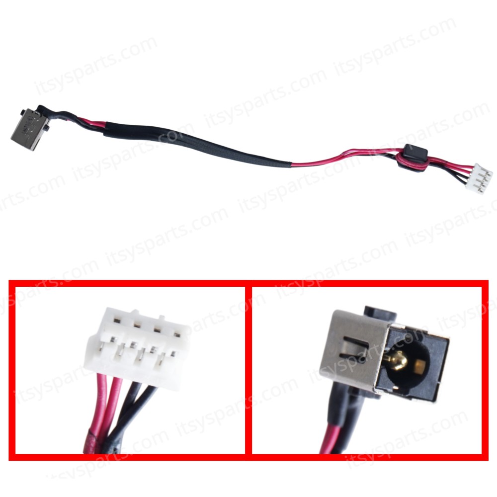 DC Power Jack Socket for Laptop Lenovo Ideapad U510 4941 20191 DC30100KS00 90201882 with cable 16cm 4pins ( SKU.31062 )
