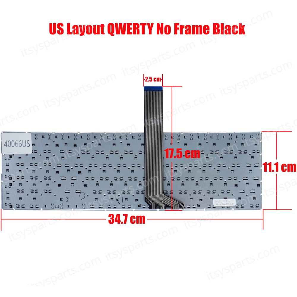 Laptop Keyboard for A551L A551LN R553 R553LN S551L K551L K551LA V551L US No Frame Βlack ( SKU.40066US ) Laptop Keyboard for A551L A551LN R553 R553LN S551L K551L K551LA V551L US No Frame Βlack ( SKU.40066US )