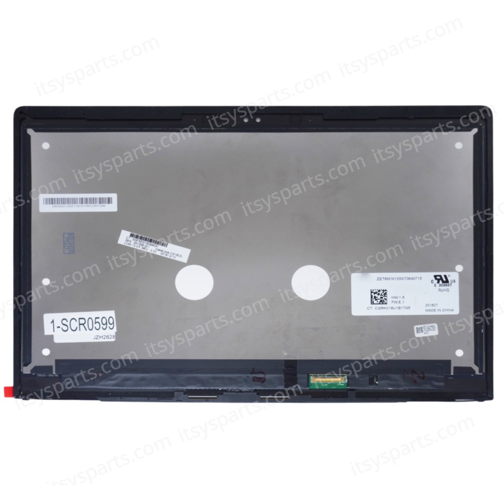 Laptop Screen monitor for HP EliteBook x360 1030 G2 M133NVF3 R0 917927-001 HSN-104C Assembly Touch Digitizer 13.3'' 1920x1080 FHD IPS LED 72% NTSC eDP 40pins 120Hz Glossy ( SKU.1-SCR0599 ) Laptop Screen monitor for HP EliteBook x360 1030 G2 M133NVF3 R0 917927-001 HSN-104C Assembly Touch Digitizer 13.3'' 1920x1080 FHD IPS LED 72% NTSC eDP 40pins 120Hz Glossy ( SKU.1-SCR0599 )