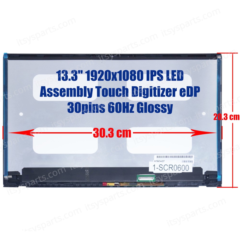 Laptop Screen monitor for HP Spectre 13-AF010CA 2SP67UA 2SP67UAR 13T-AF000 941834-001 941836-001 Assembly Touch Digitizer 13.3'' 1920x1080 FHD IPS LED 72% NTSC eDP 30pins 60Hz Glossy ( SKU.1-SCR0600 ) Laptop Screen monitor for HP Spectre 13-AF010CA 2SP67UA 2SP67UAR 13T-AF000 941834-001 941836-001 Assembly Touch Digitizer 13.3'' 1920x1080 FHD IPS LED 72% NTSC eDP 30pins 60Hz Glossy ( SKU.1-SCR0600 )