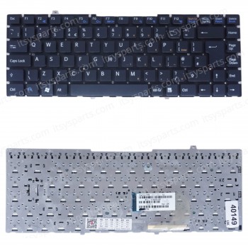 Laptop Keyboard for Sony Vaio VGN-FW Series VGN-FW11ZU 9J.N0U82.001 9J.N0U82.00J 9J.N0U82.101 9J.N0U82.10U NSK-S8001 NSK-S8101 NSK-S810U UK No Frame Black ( SKU.40149UK )