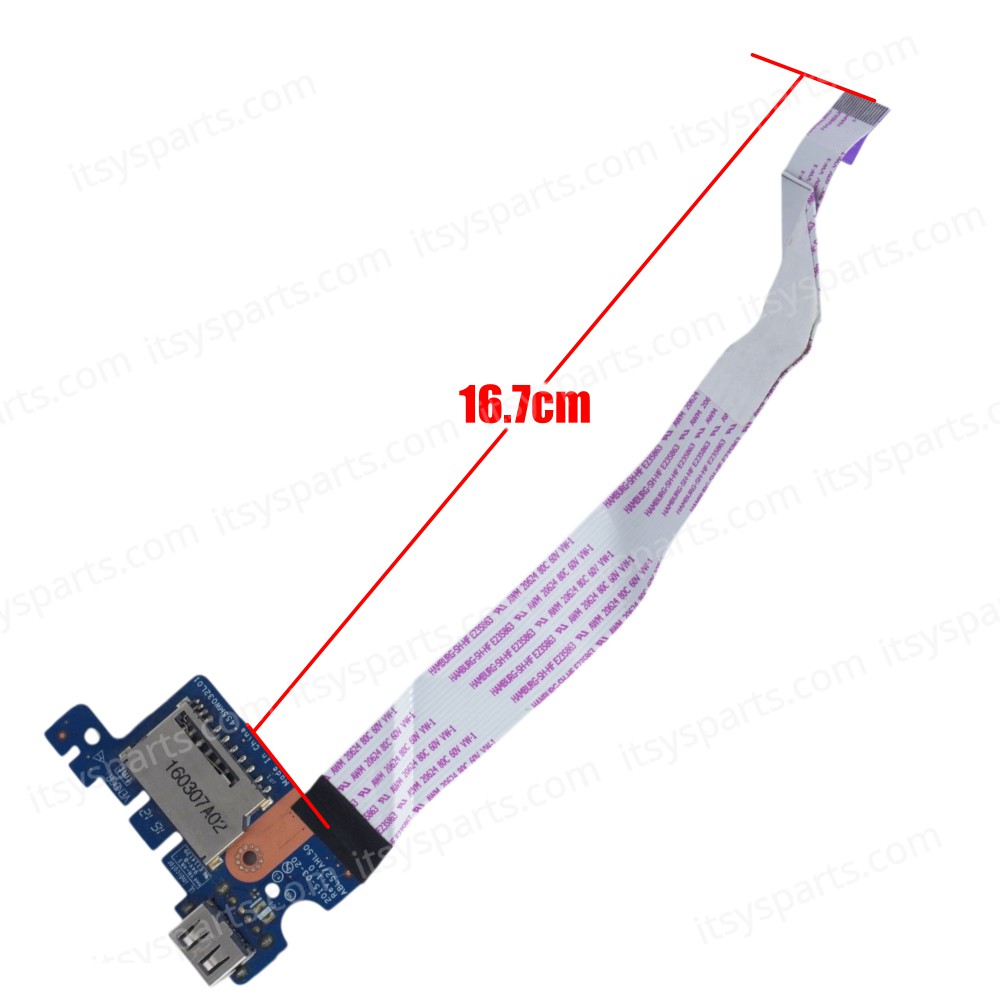 USB Card Reader Board for Laptop HP 15-ac130nv - Product number : V8T17EA with cable ( SKU.1-BRD209 ) USB Card Reader Board for Laptop HP 15-ac130nv - Product number : V8T17EA with cable ( SKU.1-BRD209 )