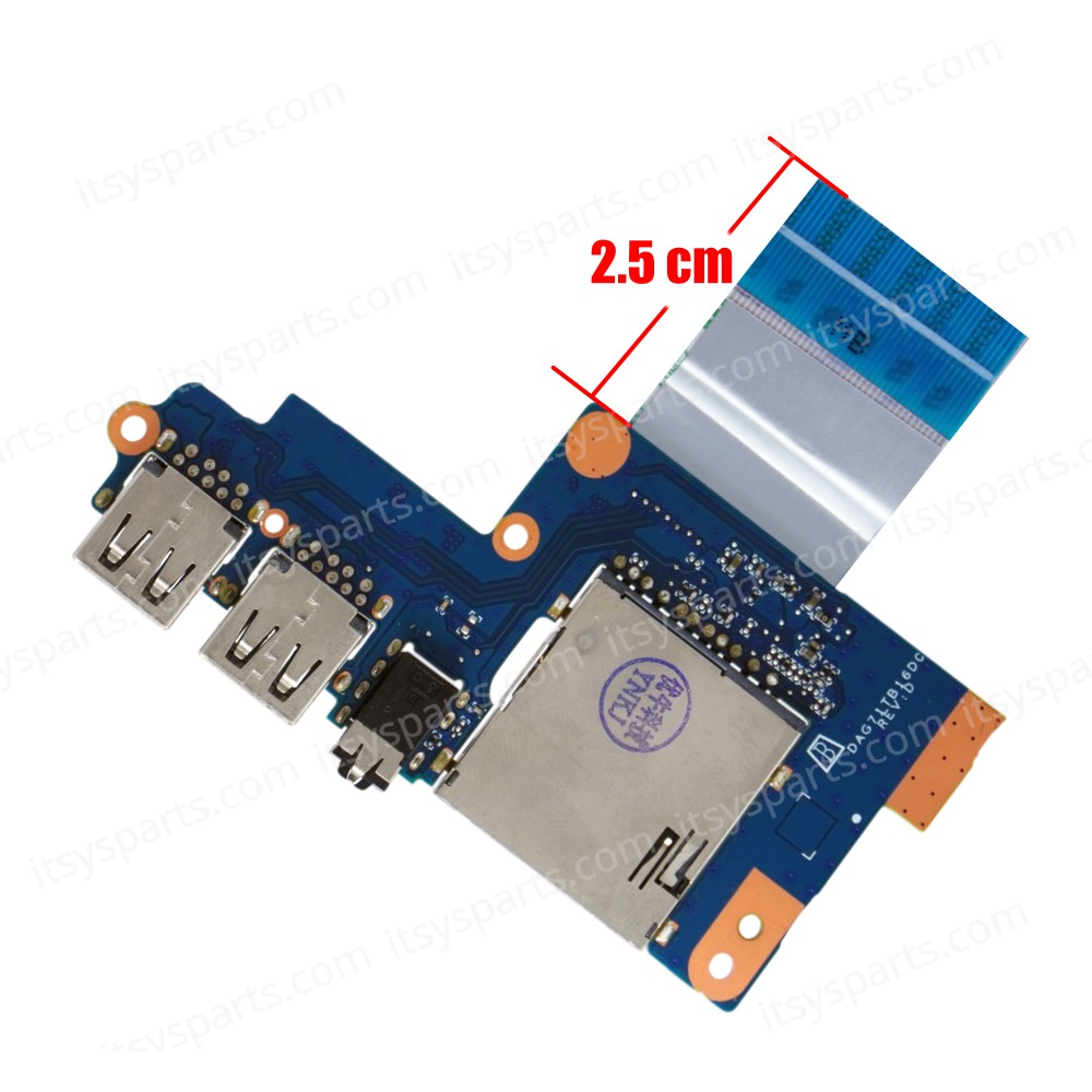 Audio Board Sound Card Reader Board for Laptop HP 14-bp045tx - Product Number : 2GV34PA 927925-001 with cable ( SKU.1-BRD218 ) Audio Board Sound Card Reader Board for Laptop HP 14-bp045tx - Product Number : 2GV34PA 927925-001 with cable ( SKU.1-BRD218 )