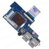 Audio Board Sound Card Reader Board for Laptop HP 14-bp045tx - Product Number : 2GV34PA 927925-001 with cable ( SKU.1-BRD218 ) Audio Board Sound Card Reader Board for Laptop HP 14-bp045tx - Product Number : 2GV34PA 927925-001 with cable ( SKU.1-BRD218 )
