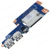 Audio Board Sound Card Reader Board for Laptop HP 14-bp045tx - Product Number : 2GV34PA 927925-001 with cable ( SKU.1-BRD218 ) Audio Board Sound Card Reader Board for Laptop HP 14-bp045tx - Product Number : 2GV34PA 927925-001 with cable ( SKU.1-BRD218 )