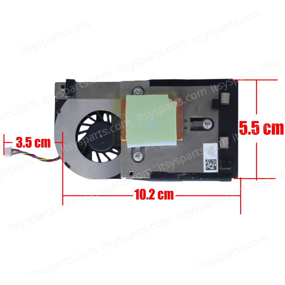 Laptop CPU Heatsink Fan for Asus VivoMini UN42 UN62 UN62V UN65 UN65H UN65U UN68U Chromebox CN60 CN62 13PA-2JB0301 13070-00690100 13070-01470000 4pin ( SKU.81466 )