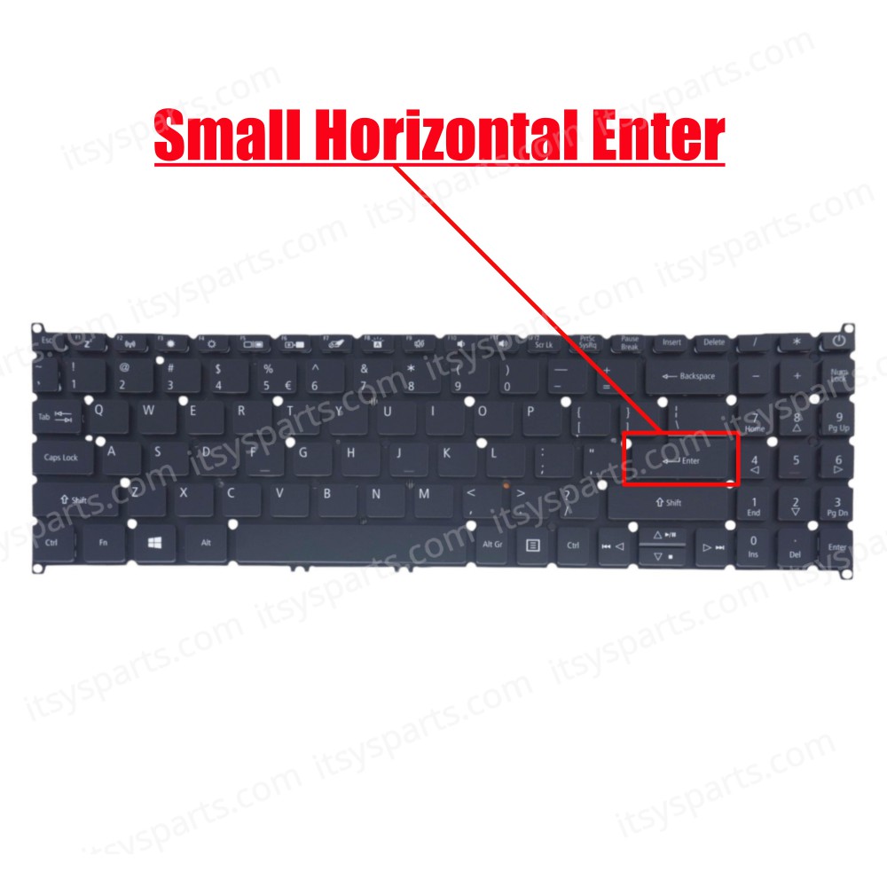 Laptop Keyboard for Acer Aspire 3 A315-42-R96C NKI151S04Z PK132CE2B01 AEZAU+00110 SV5T_A72B V1805A1 93250134KA01 US No Frame Backlight Black ( SKU.40701USBL ) Laptop Keyboard for Acer Aspire 3 A315-42-R96C NKI151S04Z PK132CE2B01 AEZAU+00110 SV5T_A72B V1805A1 93250134KA01 US No Frame Backlight Black ( SKU.40701USBL )