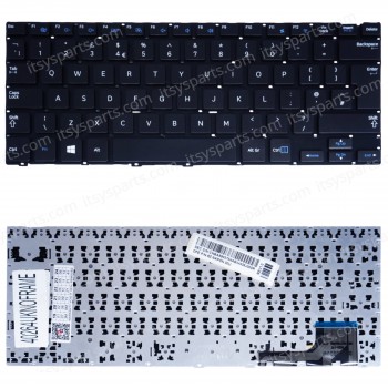 Laptop Keyboard for Samsung NP915S3G NP905S3G NP906S3G 915S3G 905S3G 906S3G SG-62310-2BA BA59-03786A BA75-04673A 9Z.NAPSN.001 UK No Frame Black ( SKU.40264UKNOFRAME )