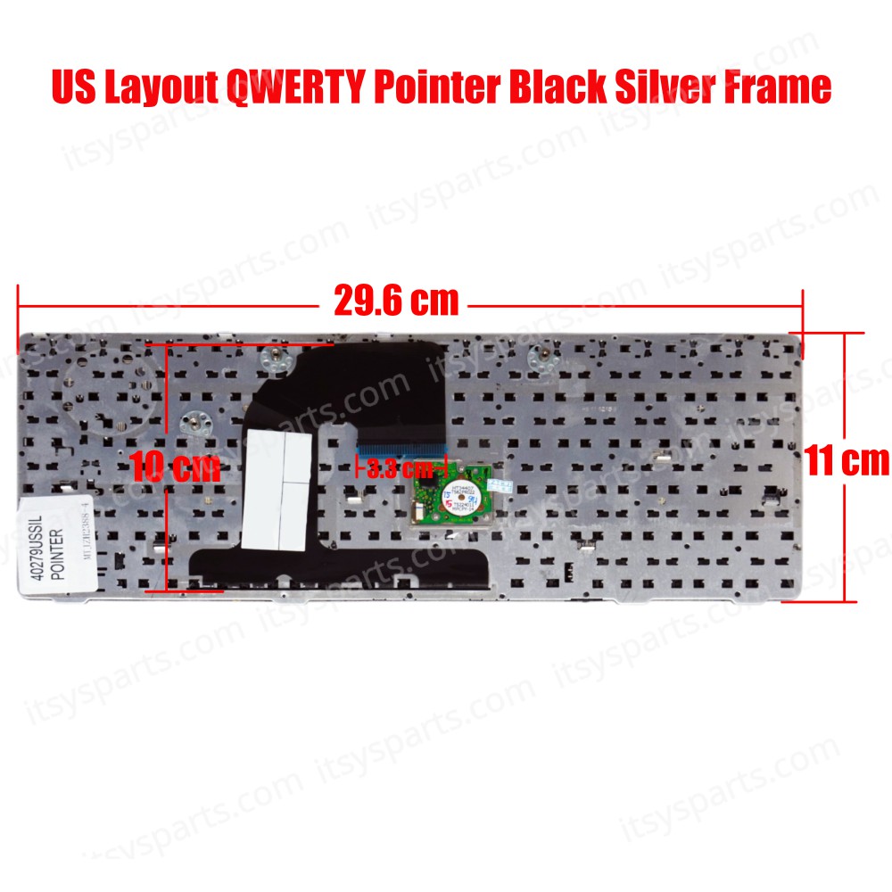 Laptop Keyboard for HP Elitebook 8470w 8460P 8460W 8470p ProBook 6460b 6465b 6470b 6475b 686300-001 702649-001 641834-001 700945-001 US Pointer Black Silver Frame ( SKU.40279USSILPOINTER )