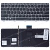 Laptop Keyboard for HP Elite x2 1011 G1 Tablet MP-13U83GRJ930 MP-13U8 6037B0102201 MP-13U83USJ930 9Z.NBMBV.101 793738-001 US Backlight Black Silver Frame ( SKU.40339US )