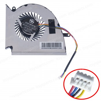 Laptop GPU Cooling Fan for MSI GE75 Raider 8SF 9SF 9SG 10SE 10SF MS-17E2 GL75 Leopard 9SC 10SF-446US 10SFS-018US PABDD06015SL-N417 PABDD06015SL-N414 4pin ( SKU.81468 )