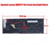 Spanish Laptop Keyboard for HP Elite Dragonfly 2-in-1 - Product number : 8TX57UT L57278-001 ES No Frame Backlight Black ( SKU.41166ESBL )