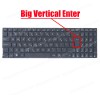 Greek Laptop Keyboard for Asus X756U A556UV X556UV D756UAX Z550 X556U X556UA 0KNB06131GR00 SG-8400-2DA SN2551 90NB0A01-R30030 GR No Frame Black ( SKU.40440GRBIGENTER )