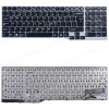 Laptop Keyboard for Fujitsu Lifebook E554 E556 E557 E753 E754 E756 CP670825-03 FJM14B96003D85 002-12856L-HF01 US Black Gray Frame ( SKU.40384US )