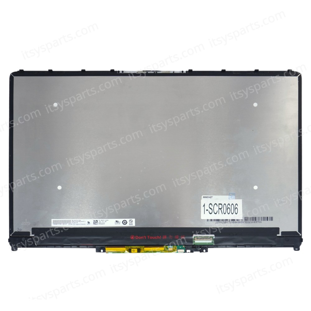 Laptop Screen monitor for Dell Inspiron 15 7586 i7586 2-in-1 P76F P76F001 I7586-7205BLK 8JGGN 08JGGN B156ZAN03.4 Assembly Touch Digitizer 15.6'' 3840x2160 UHD 4K IPS LED eDP1.4 40pins 60Hz Glossy ( SKU.1-SCR0606 )