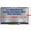 Laptop Screen monitor for Dell Inspiron 15 7586 i7586 2-in-1 P76F P76F001 I7586-7205BLK 8JGGN 08JGGN B156ZAN03.4 Assembly Touch Digitizer 15.6'' 3840x2160 UHD 4K IPS LED eDP1.4 40pins 60Hz Glossy ( SKU.1-SCR0606 )