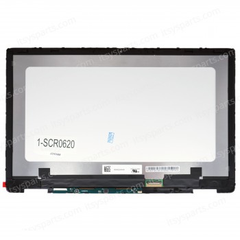 Laptop Screen monitor for HP Chromebook x360 14B-CB 14-CB 14b-cb0013dx LQ140M1JW61 M47690-001 Assembly Touch Digitizer 14.0'' 1920x1080 FHD IPS LED eDP1.2 30pins 60Hz Glossy ( SKU.1-SCR0620 )
