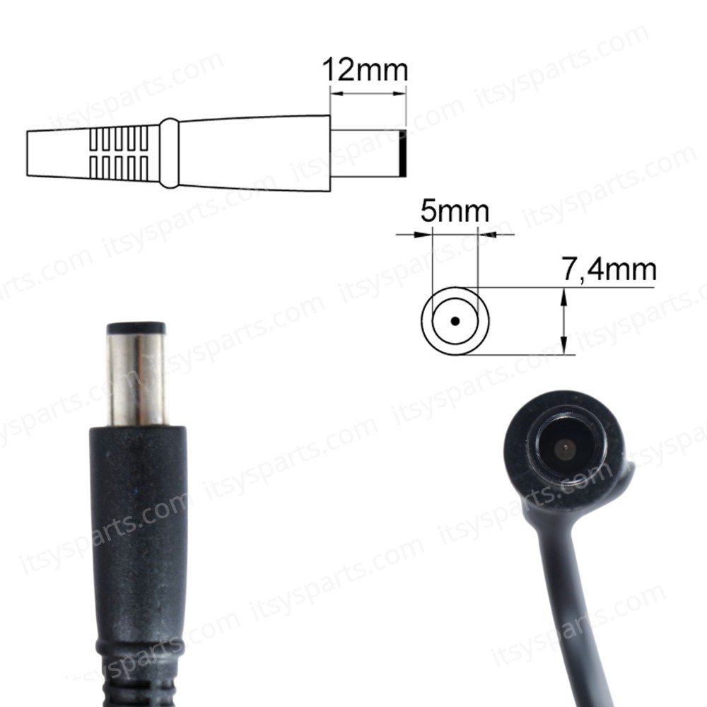AC Adapter Laptop Notebook Charger for HP EliteBook Folio 9470m 9480m Ultrabook t310 All-in-One Zero Client 932452-850 696694-001 19.5V 2.31A 45W 7.4mm*5.0mm ( SKU.60326 )