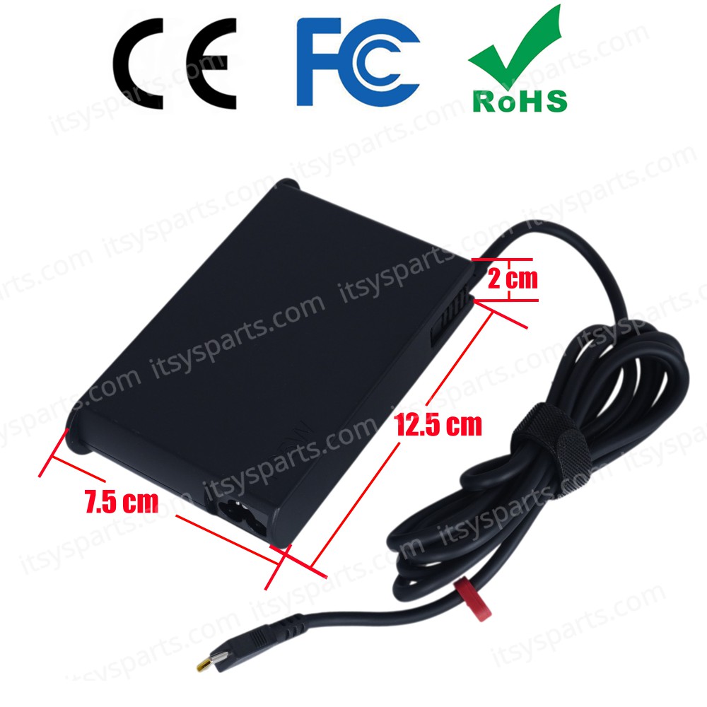 AC Adapter Laptop Notebook Charger for Lenovo P16s Gen 1 21BT 21BU T16 Gen 1 21BV 21BW Z16 Gen 1 21D4 21D5 14 G2 ITL 20VD 5A10W86296 5A10W86326 135W Type-C ( SKU.60327 )
