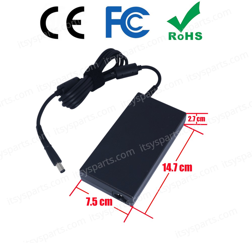 AC Adapter Laptop Notebook Charger for HP ProOne 400 G1 600 G6 22 All-in-One 740243-001 L89695-001 L57117-001 A120A02CH 19.5V 6.15A 120W 7.4mm*5.0mm ( SKU.60330 )
