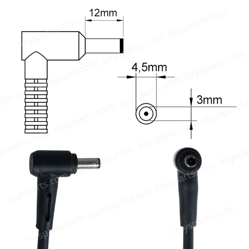 AC Adapter Laptop Notebook Charger for Asus ZenBook Pro UX550GD UX550GDX UX580GD UX550GE UX550GEX UX580GE UX535 A17-150P1A 19.5V 7.70A 150W 4.5mm*3.0mm ( SKU.60329 )