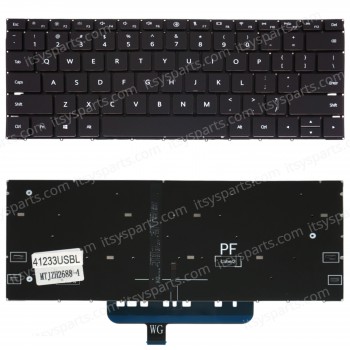Laptop Keyboard for HuaWei MateBook 13s EMD-W76 EMD-W56 MateBook 14s HKD-W56 HKD-W76 2H-BDJSPH80121 55060241 US No Frame Backlight Black ( SKU.41233USBL )
