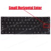 Laptop Keyboard for HuaWei MateBook 13s EMD-W76 EMD-W56 MateBook 14s HKD-W56 HKD-W76 2H-BDJSPH80121 55060241 US No Frame Backlight Black ( SKU.41233USBL )
