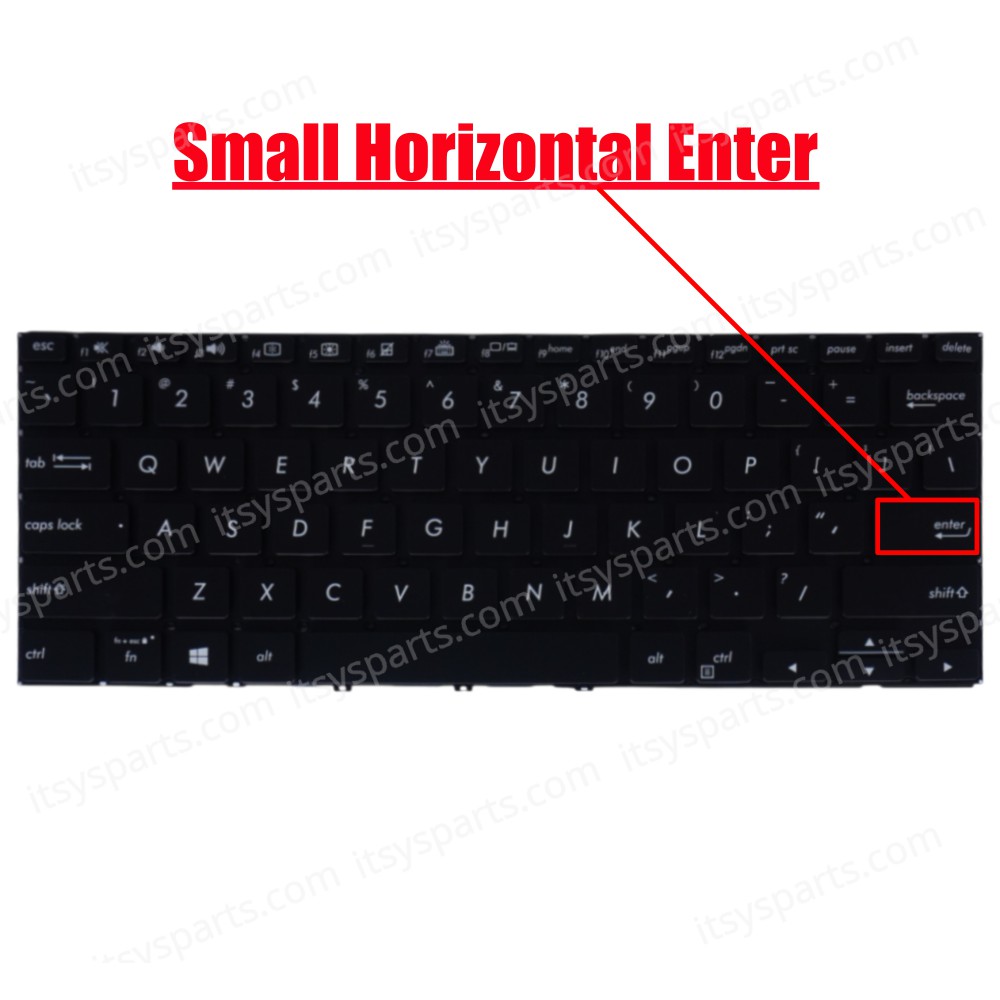 Laptop Keyboard for Asus UX362 UX362F UX360FA UX362CA UX362FA-EL206T 0KNB0-1627US00 NFQ0U.001 0KNB0-1626US00 US No Frame Backlight Black ( SKU.41234USBL )