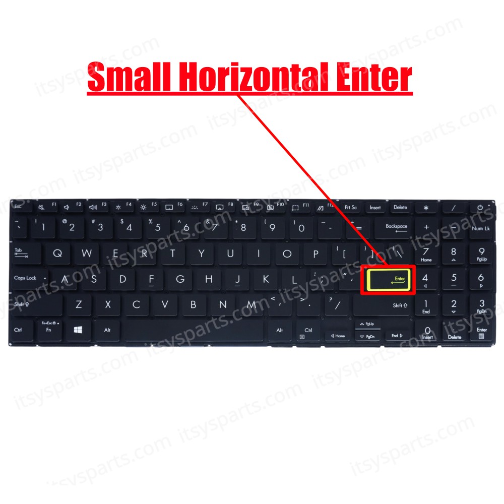 Laptop Keyboard for Asus VivoBook 15 S533 X513 M513 M5600IA S15 S533UA S533EA M513U M513UA M513IA X513EA X513EP X513EQ US No Frame Backlight Black ( SKU.40878USBLBLACK )