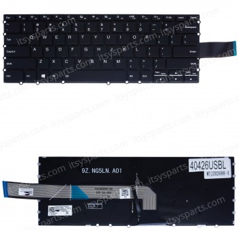 Laptop Keyboard for Lenovo 14W Gen 2 82N9 5M11C87681 5M11C94794 5M11C88790 5M11C94793 5M11C87751 5M11C86284 5M11C86275 US No Frame Backlight Black ( SKU.40426USBL )