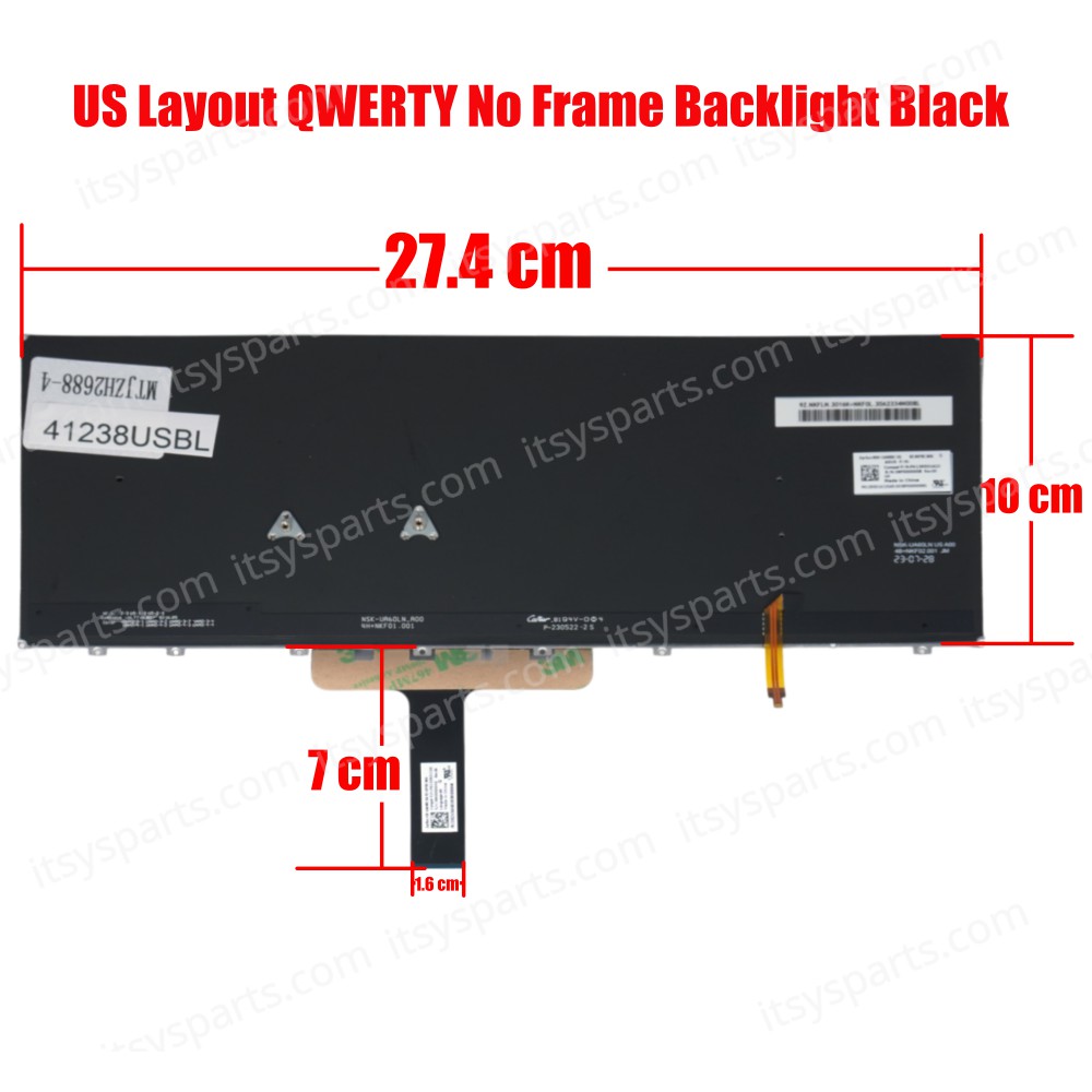 Laptop Keyboard for Asus ExpertBook B5 B5402 B5402F B5402C B5402FBA B5402CEA B5402CBA B5402CVA B5402FEA PK133RZ1012 US No Frame Backlight Black ( SKU.41238USBL )