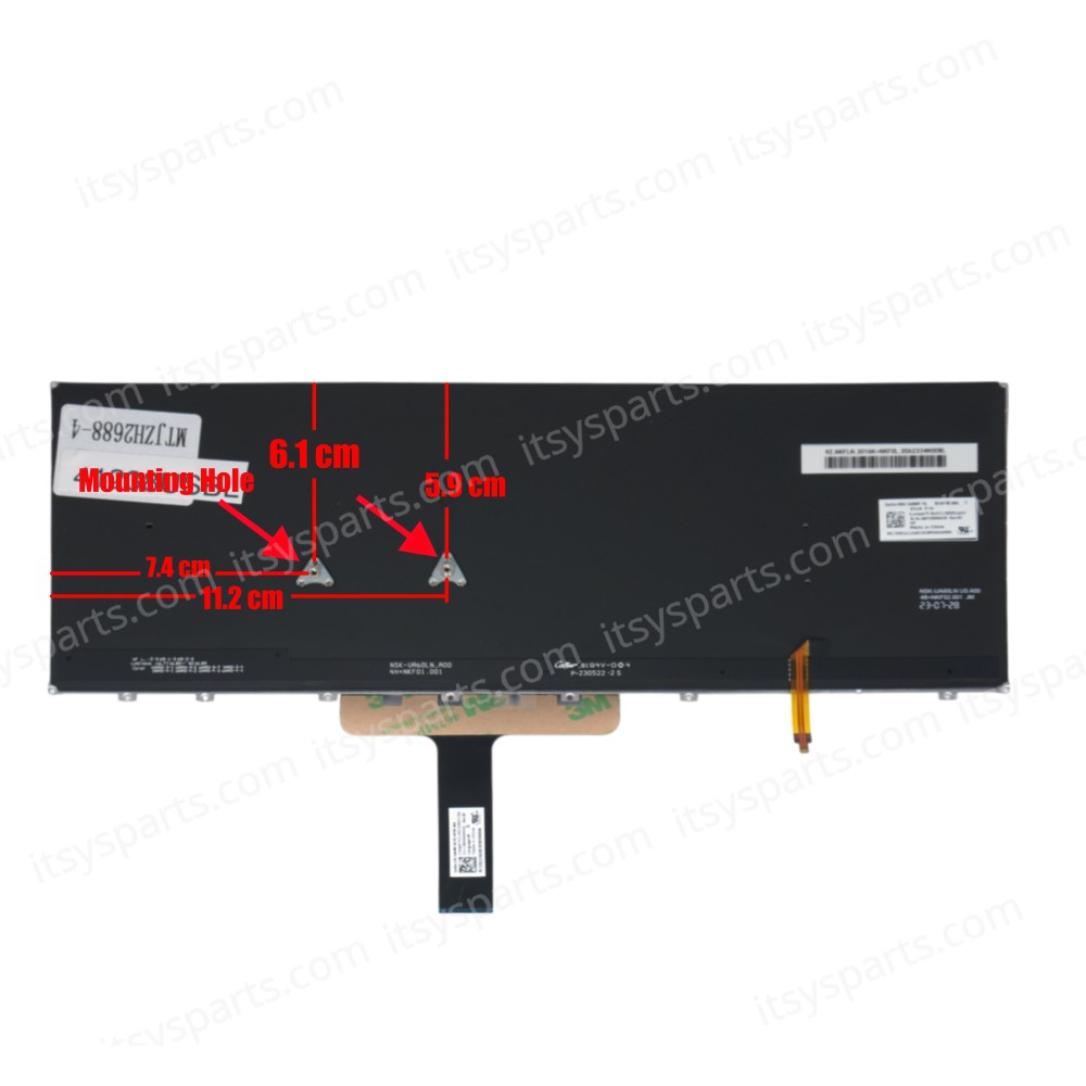 Laptop Keyboard for Asus ExpertBook B5 B5402 B5402F B5402C B5402FBA B5402CEA B5402CBA B5402CVA B5402FEA PK133RZ1012 US No Frame Backlight Black ( SKU.41238USBL )