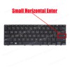 Laptop Keyboard for Asus ExpertBook B5 B5402 B5402F B5402C B5402FBA B5402CEA B5402CBA B5402CVA B5402FEA PK133RZ1012 US No Frame Backlight Black ( SKU.41238USBL )
