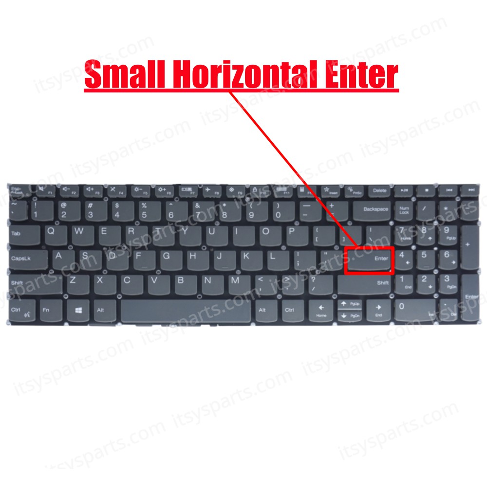 Laptop Keyboard for Lenovo Yoga 7-16IAP7 Type 82QG 7-16IRL8 Type 82YN 5CB1J01857 5CB1J01857 5CB1L31865 US No Frame Gray ( SKU.40437US )