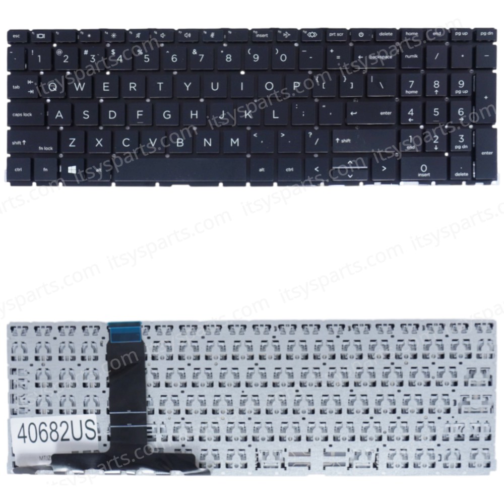 Laptop Keyboard for HP ProBook 450 G8 455 G8 650 G8 M21742-001 M21740-001 US No Frame Black ( SKU.40682US )