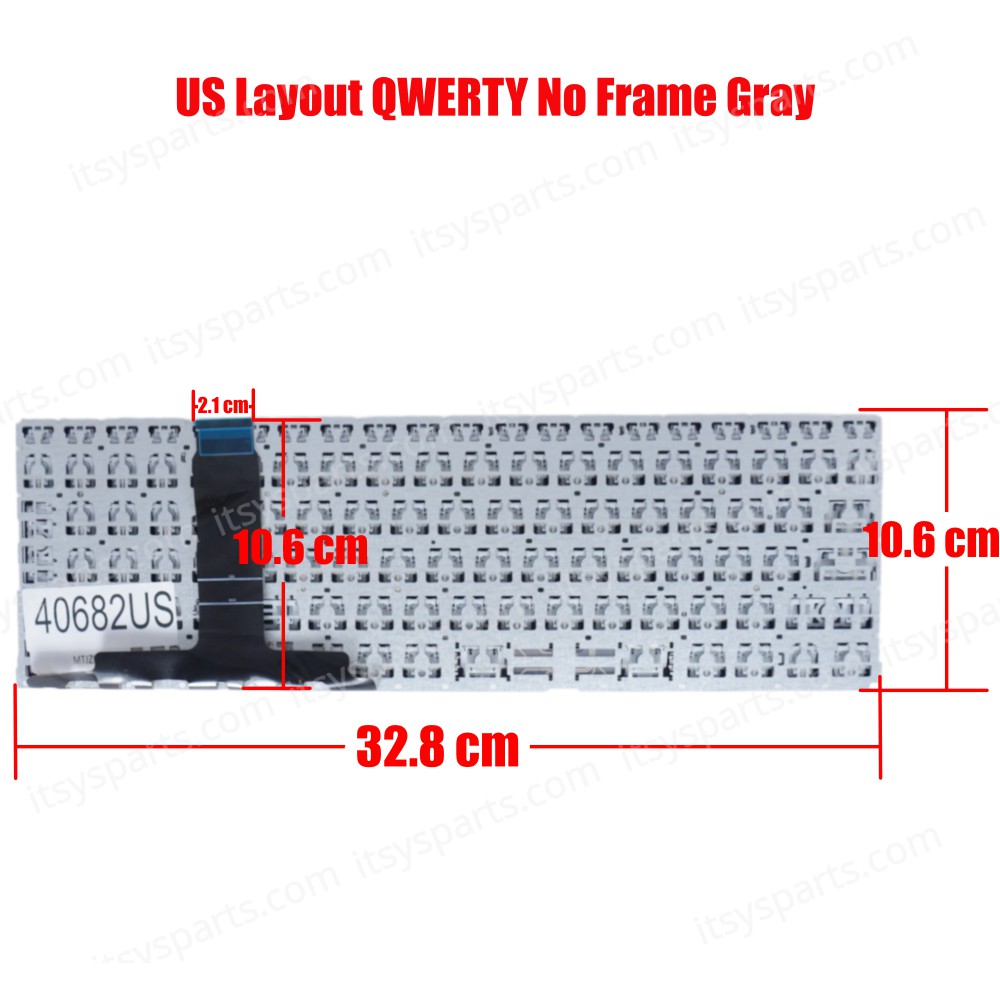Laptop Keyboard for HP ProBook 450 G8 455 G8 650 G8 M21742-001 M21740-001 US No Frame Black ( SKU.40682US )